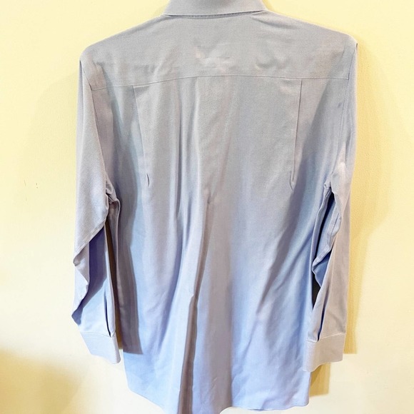 Joseph & Feiss Button Down Shirt Blue Neck 15 M - Picture 2 of 8